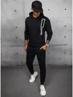 Pánské černé tepláky Dstreet AX0683 Pánské černé tepláky Dstreet AX0683