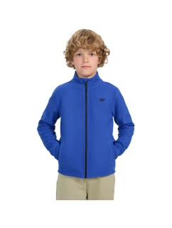 Chlapecký fleece 4F M413 cobalt 4FJWAW25TFLEM413 36S