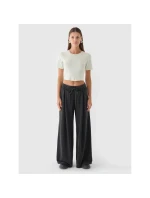 Crop top slim smooth dámský 4F 4FRAW24TTSHF2581-47S