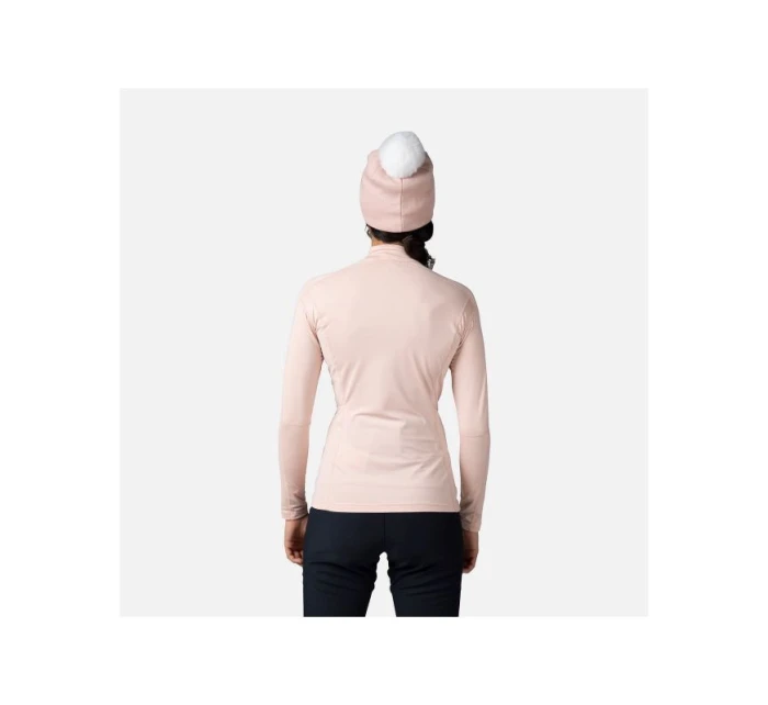 Bluza Rossignol W Classique 1/2 Zip różowy