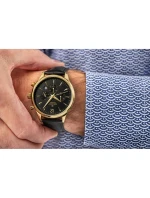 Pánské hodinky Chronograph Sapphire Black and Gold model 21807553 - Giewont Pánské hodinky Chronograph Sapphire Black and Gold model 21807553 - Giewont