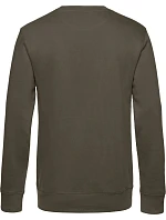 B&C KING Crew Neck_° Pánská mikina 01.U01K khaki