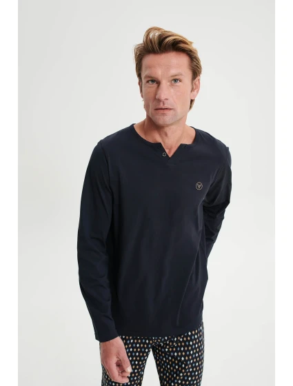 Pyžamo s dlouhým rukávem model 18936609 - Vamp Pyžamo s dlouhým rukávem model 18936609 - Vamp