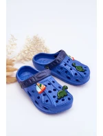 Dětské pěnové lehké sandály Crocs Modre model 21623877 - Boto