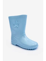 Dětské gumové holínky světle modré model 21628799 - Boto