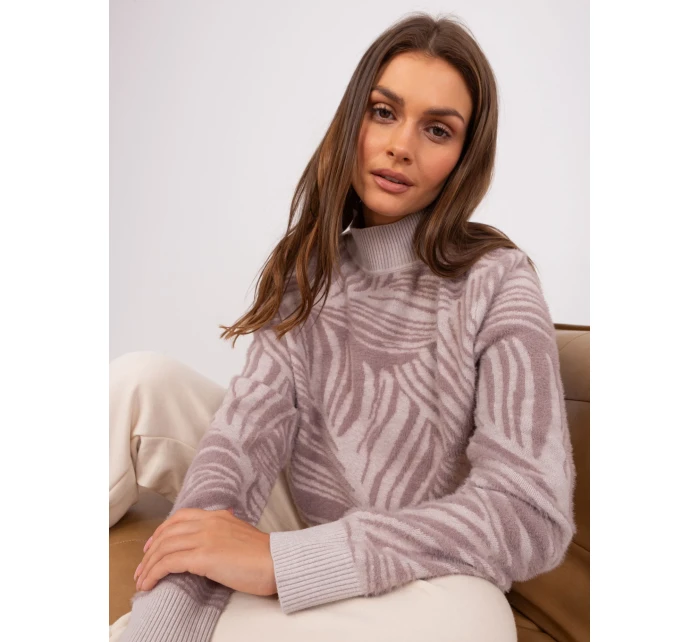 Jumper AT SW 2357.96 světle fialová Jumper AT SW 2357.96 světle fialová