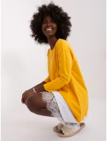 Sukienka EM SK HS 20 model 18835637 ciemny żółty - FPrice