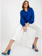 Dámská košile LK KS 509032.88P tmavě modrá - FPrice