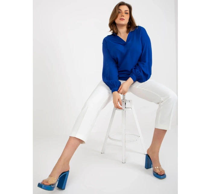 Dámská košile LK KS 509032.88P tmavě modrá - FPrice