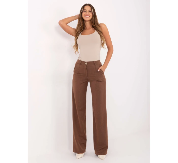 Kalhoty LK SP 510012.01 hnědé Kalhoty LK SP 510012.01 hnědé