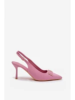 Dámské sandály Lurella 55-A62 růžové - Givana