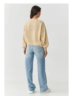 Svetr na zapínání  model 217372 Makadamia