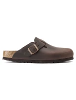 žabky Boston z kůže regular wide model 21735745 - Birkenstock