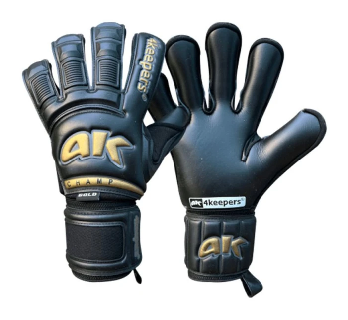 Champ Gold Black VI Jr brankářské rukavice model 21769788 - 4Keepers Champ Gold Black VI Jr brankářské rukavice model 21769788 - 4Keepers