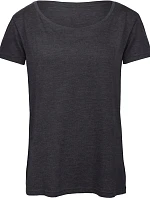 B&C Triblend /women Dámské tričko 01.TW56 heather dark grey