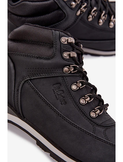 Pánské trekové boty s izolací model 21718323 Černé - Lee Cooper