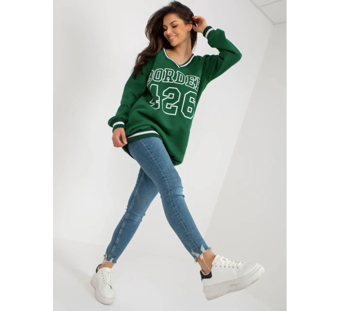 Mikina EM BL 776.19 tmavě zelená