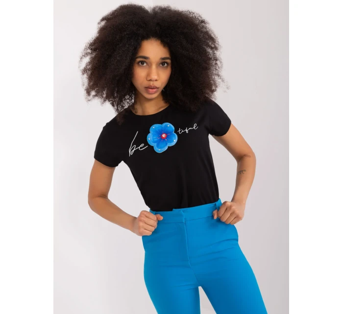 Bluzka RV BZ model 19734938 czarny - FPrice Bluzka RV BZ model 19734938 czarny - FPrice