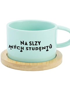 NA SLZY MÝCH STUDENTŮ - mint hrníček makronka 200 ml