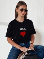 Dámské tričko černé model 21976458 - Dstreet