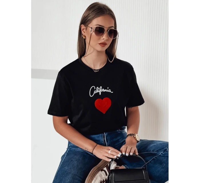 Dámské tričko černé model 21976458 - Dstreet