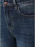Dámské džíny Mom Fit s vysokým pasem, modré, FashionStreet UY3113 Dámské džíny Mom Fit s vysokým pasem, modré, FashionStreet UY3113