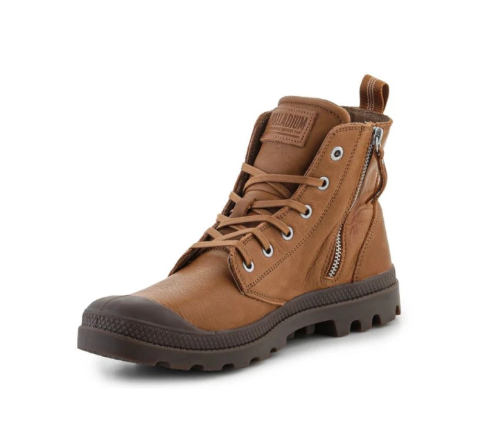 Pampa Zip Lth Ess U Brown boty model 20574559 - Palladium Pampa Zip Lth Ess U Brown boty model 20574559 - Palladium