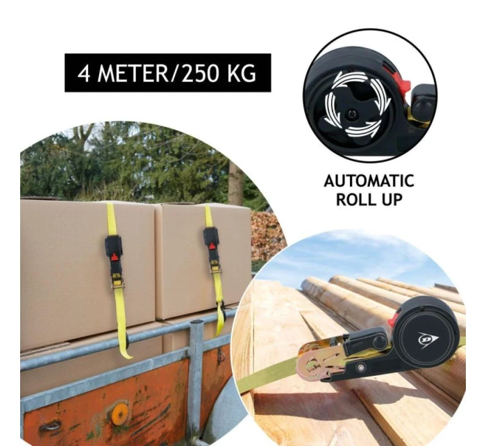 PŘEPRAVNÍ POPRUH S AUTOMATICKOU RÁČNOU 250 KG 4 M PŘEPRAVNÍ POPRUH S AUTOMATICKOU RÁČNOU 250 KG 4 M