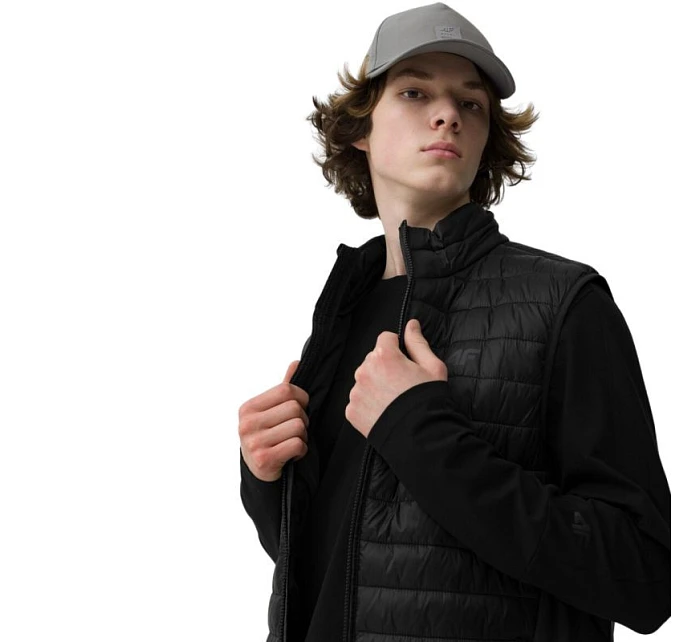 Pánská péřová vesta M 4FSS23TDJAM082 20S - 4F Pánská péřová vesta M 4FSS23TDJAM082 20S - 4F