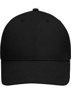 Daiber MB 6249 6 panelová kšiltovka z bio bavlny 03.6249 black