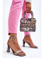 sandály na podpatku model 21609866 - S.Barski sandály na podpatku model 21609866 - S.Barski