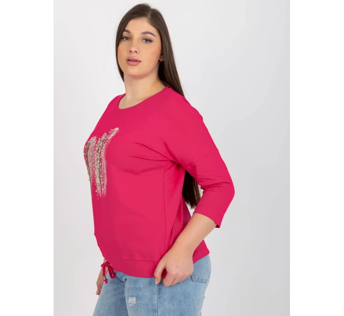 Halenka RV BZ 8182.03X fuchsiová