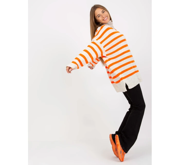 Dámský svetr TW SW BI M59 oranžový