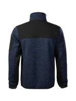Casual softshellová bunda pánská knit blue Casual softshellová bunda pánská knit blue