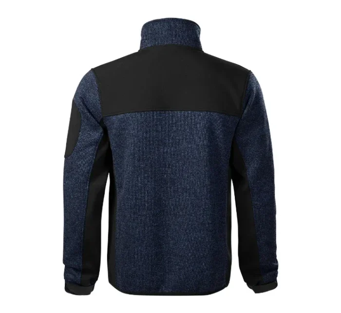 Casual softshellová bunda pánská knit blue Casual softshellová bunda pánská knit blue