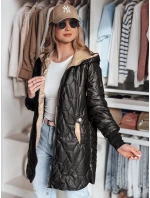 Dámská prošívaná přechodová bunda černá Dstreet model 21984332 - FashionStreet