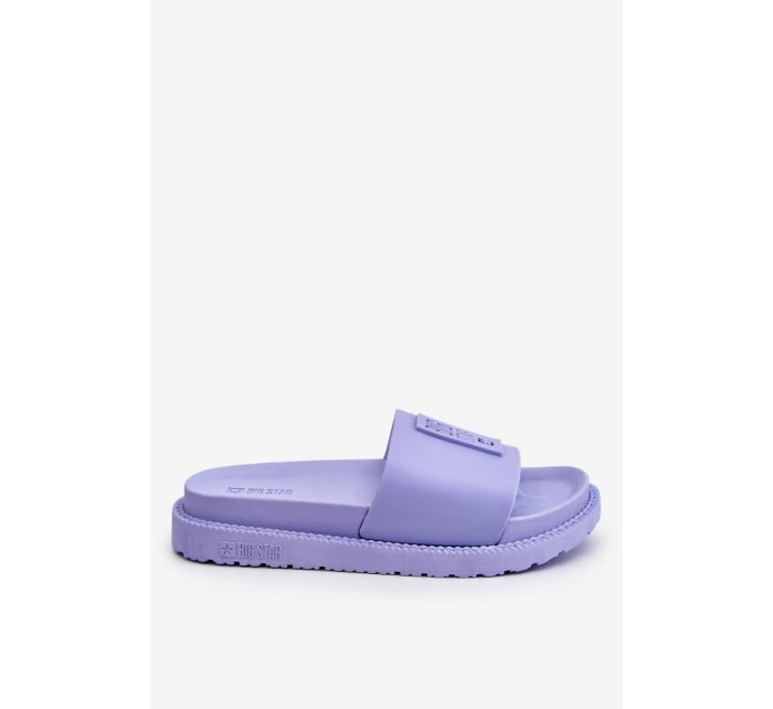 Dámské pantofle Big Star LL274431 Světle fialová Dámské pantofle Big Star LL274431 Světle fialová