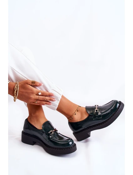 Lakované Boty Se  zelená model 21593221 - Boto