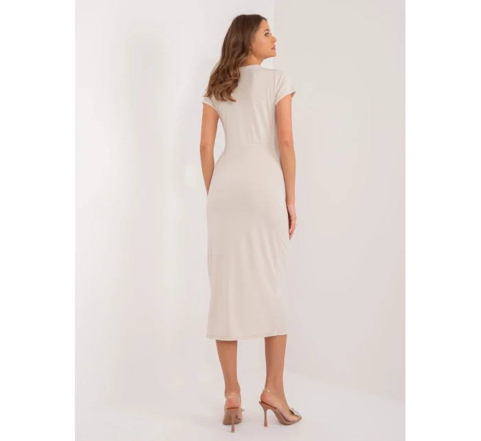 DHJ SK 17302K šaty.93 světle béžová DHJ SK 17302K šaty.93 světle béžová