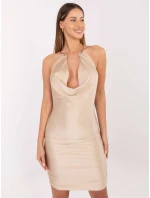Šaty IT SK 21857.21P béžové Šaty IT SK 21857.21P béžové
