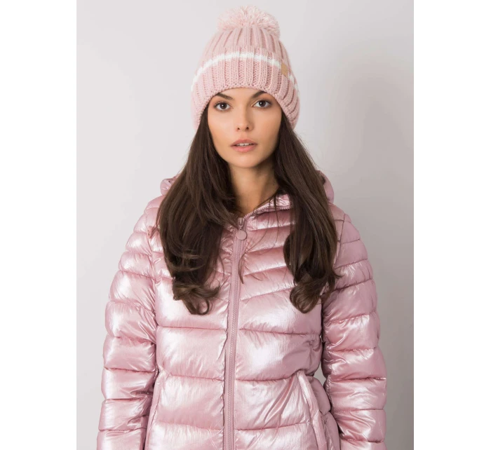 Dámská čepice.92 světle růžová