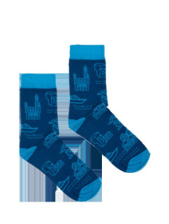Dámské ponožky se vzorem Gdansk - Kabak