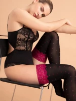 Dámské samodržící punčochy 4106 VOLCAN - 40 DEN