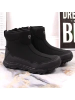 DK Jr DK58A nepromokavé zateplené sněhové boty černé DK Jr DK58A nepromokavé zateplené sněhové boty černé