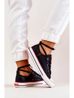 Kožené tenisky BIG STAR model 21571958 Černé - Big Star Shoes