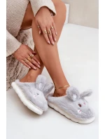 Bavlněné Pantofle S Světle Šedé model 21680739 - Boto Bavlněné Pantofle S Světle Šedé model 21680739 - Boto