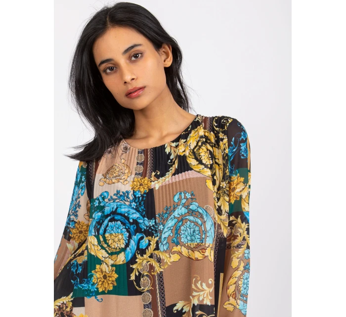 Halenka DHJ BZ 8643 3.65P černá a béžová