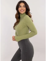 Sweter PM SW model 20614039 jasny zielony - FPrice Sweter PM SW model 20614039 jasny zielony - FPrice