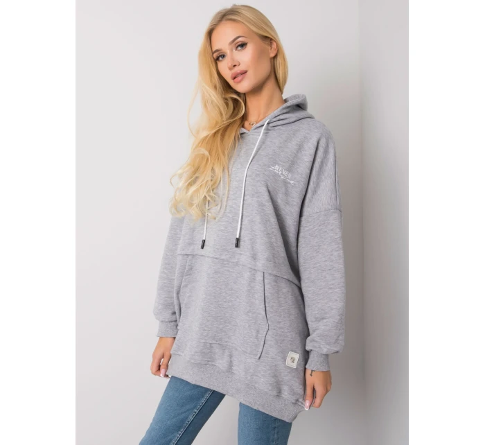 Mikina RV BL 7095.30P šedá