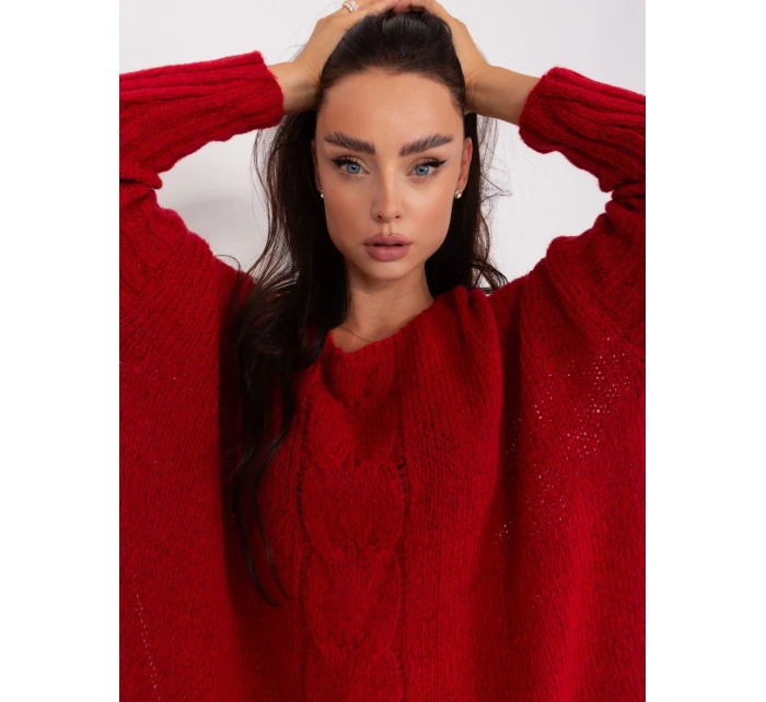 Jumper TW SW BI 559.45 tmavě červená